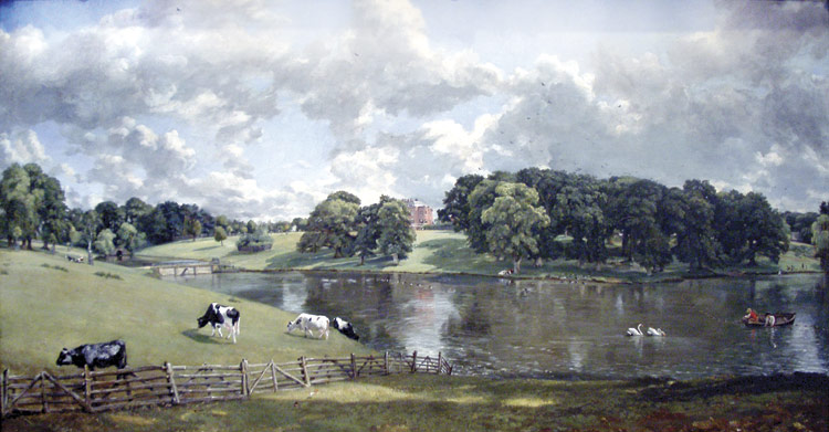 Wivenhoe Park Landscape, John Constable